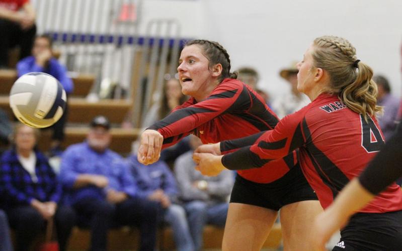 Hawkettes cruise into D18 final with sweep of Blue Devils Sports