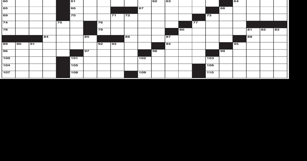 New York Times crossword puzzle | | hastingstribune.com