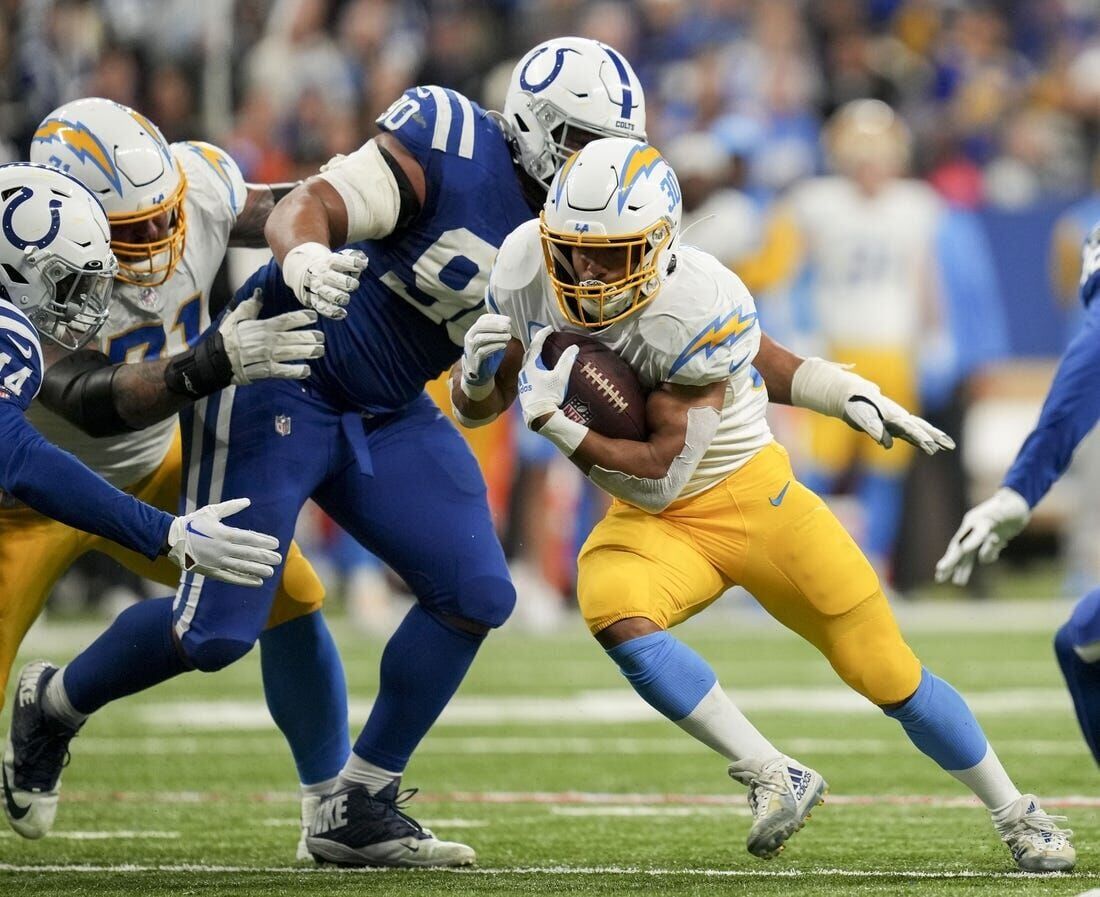 Chargers qualify for postseason with victory over Colts