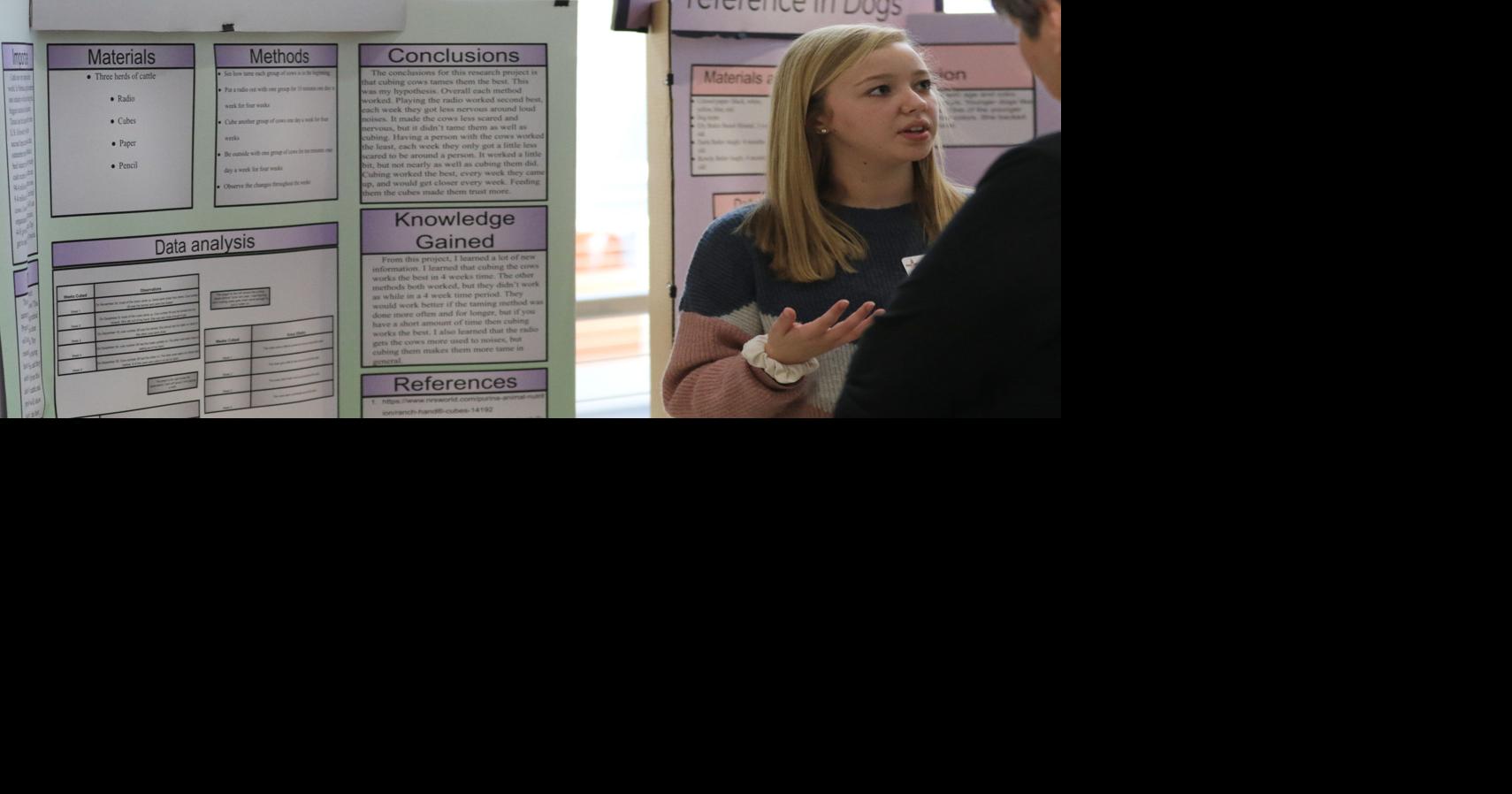 Students dive deep into topics during science fair | News ...