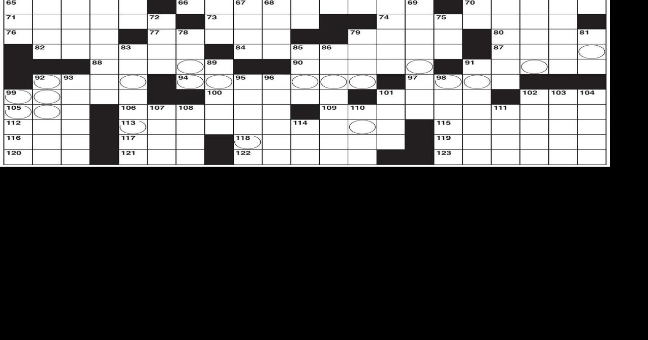 New York Times crossword puzzle | | hastingstribune.com