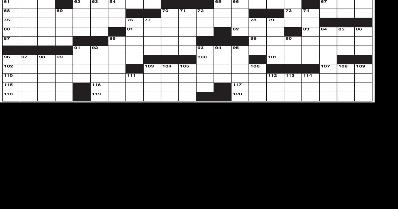 New York Times crossword puzzle | | hastingstribune.com