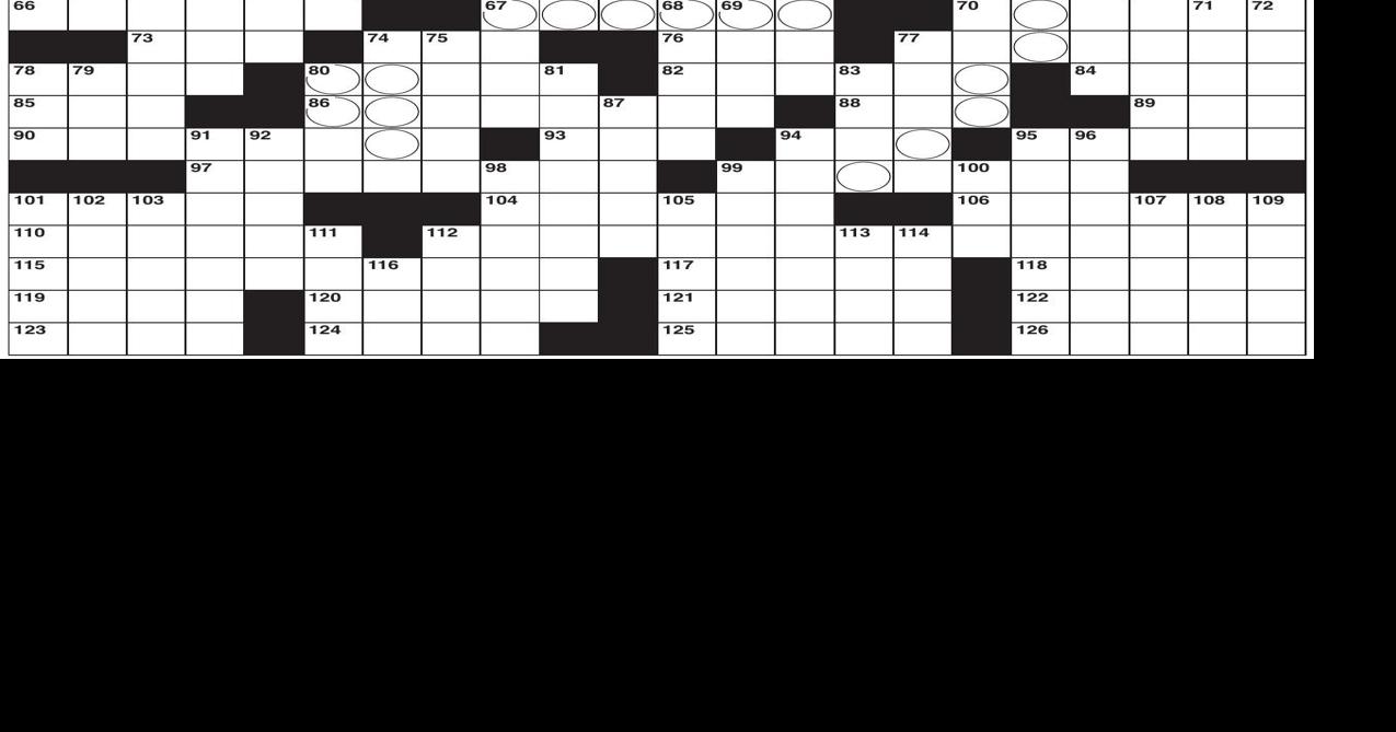 New York Times crossword puzzle | | hastingstribune.com