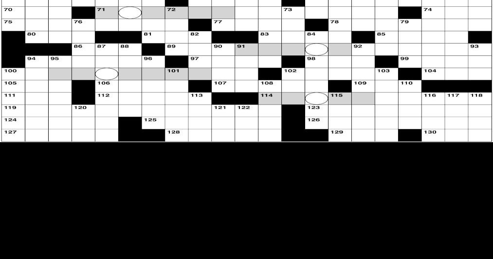 New York Times crossword puzzle | | hastingstribune.com