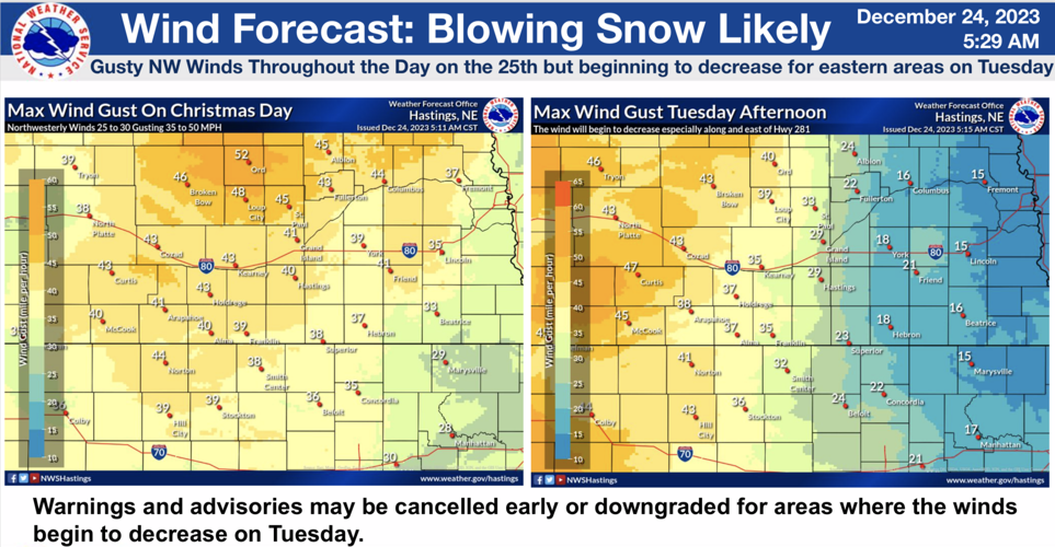 National Weather Service issues blizzard warning for Hastings area on