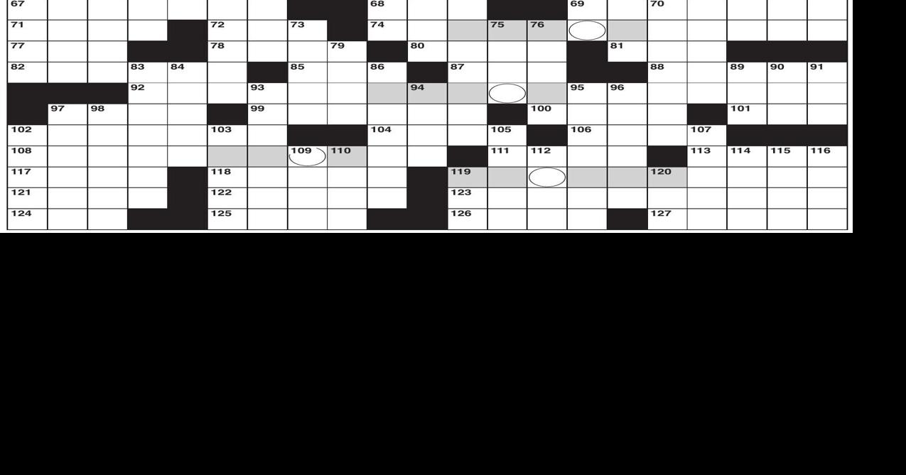 New York Times crossword puzzle | | hastingstribune.com
