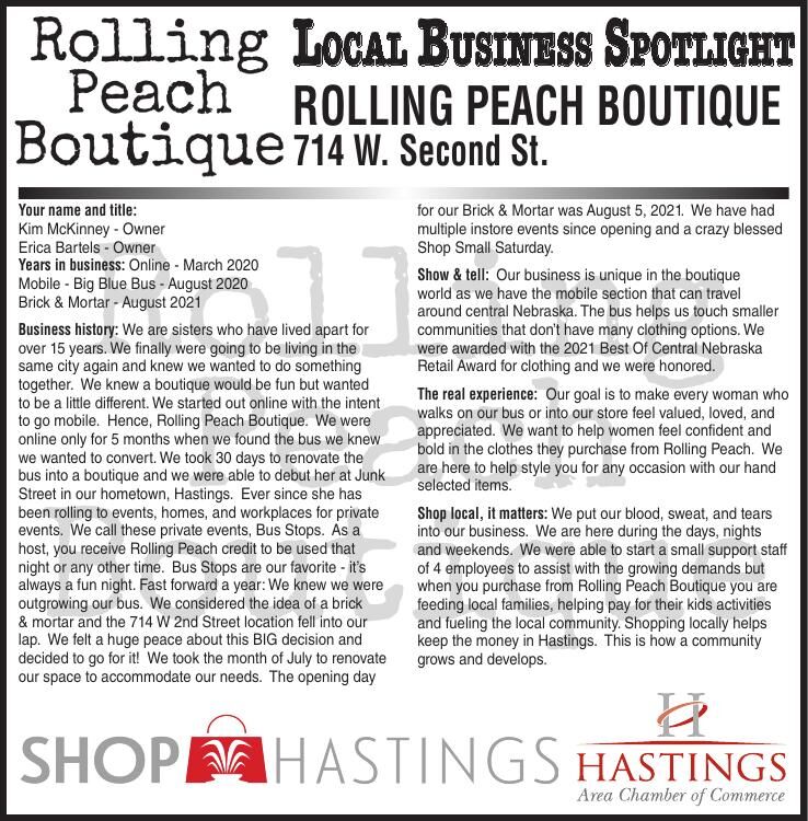 Rolling Peach Boutique