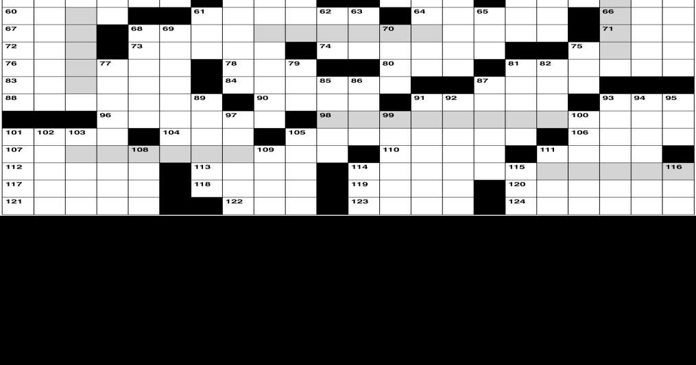 New York Times crossword puzzle | | hastingstribune.com