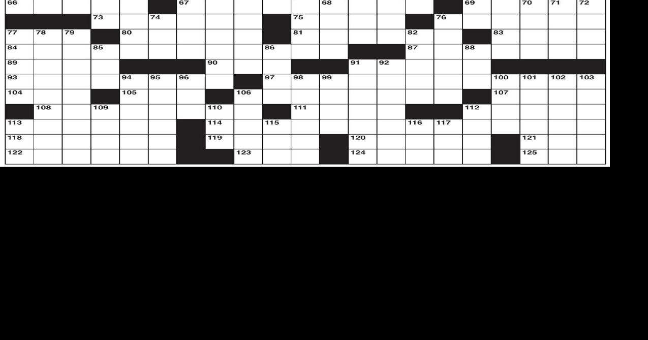 New York TImes crossword puzzle | | hastingstribune.com