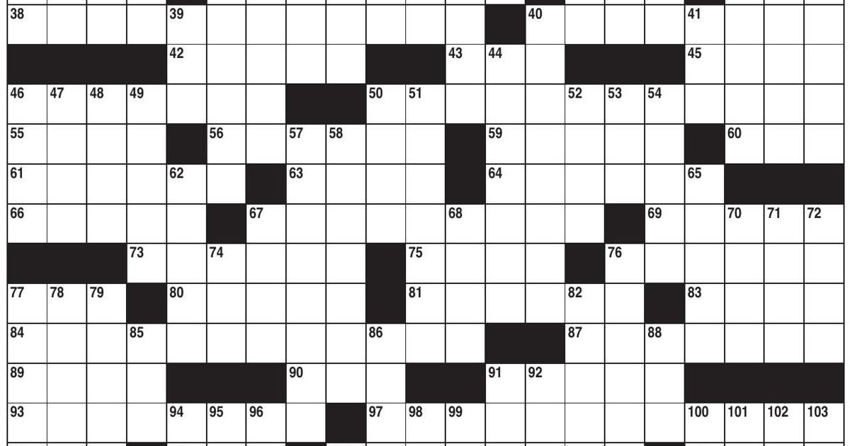 New York TImes crossword puzzle | | hastingstribune.com