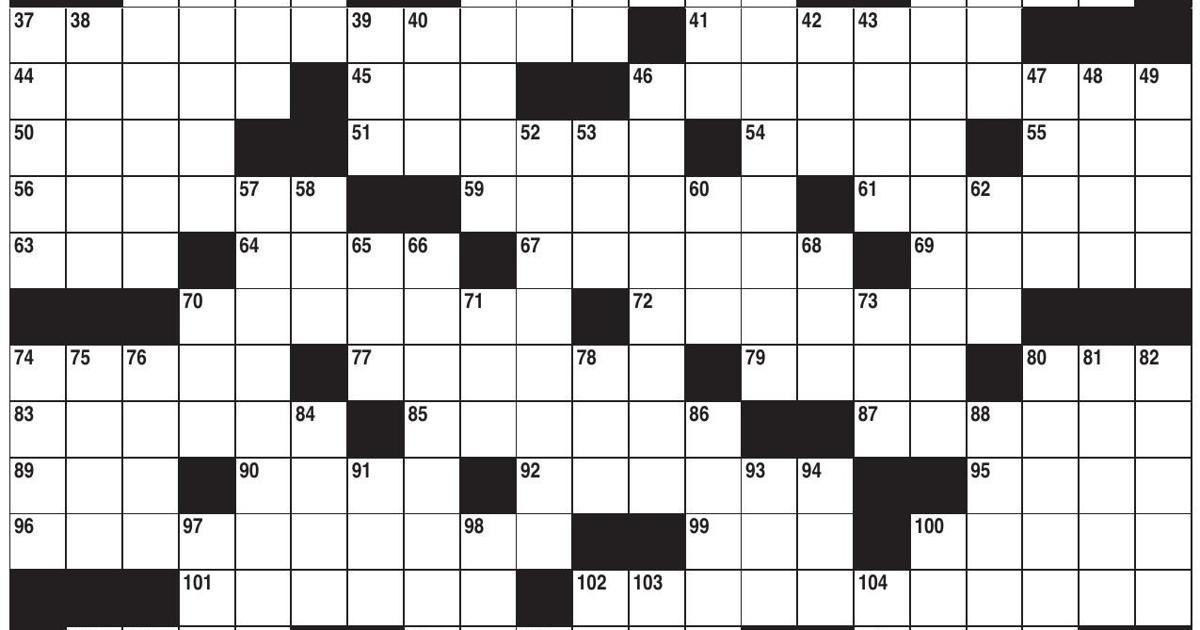 New YOrk Times crossword puzzle | | hastingstribune.com