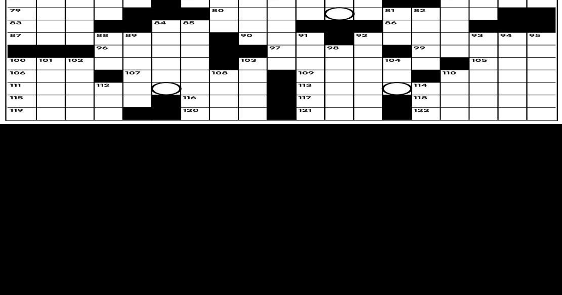 New York Times crossword puzzle | | hastingstribune.com