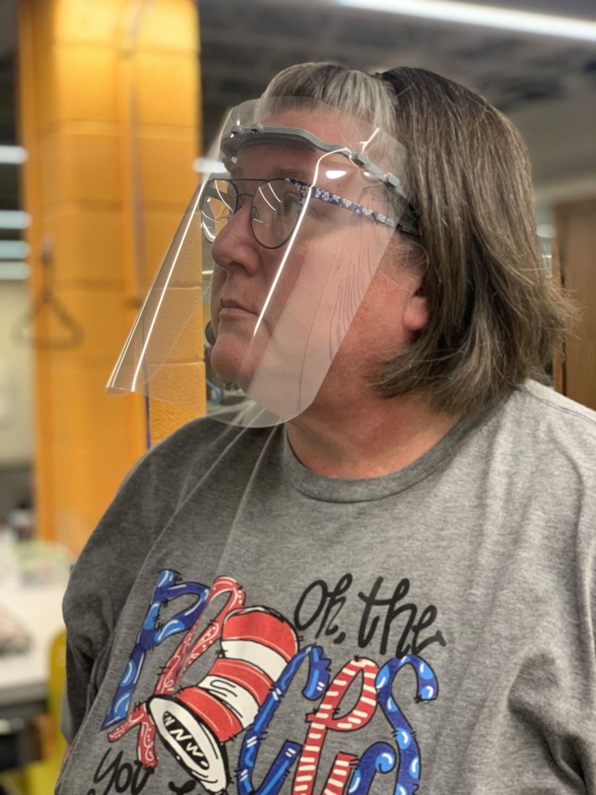 Hastings Library Workers Join Mask Making Effort