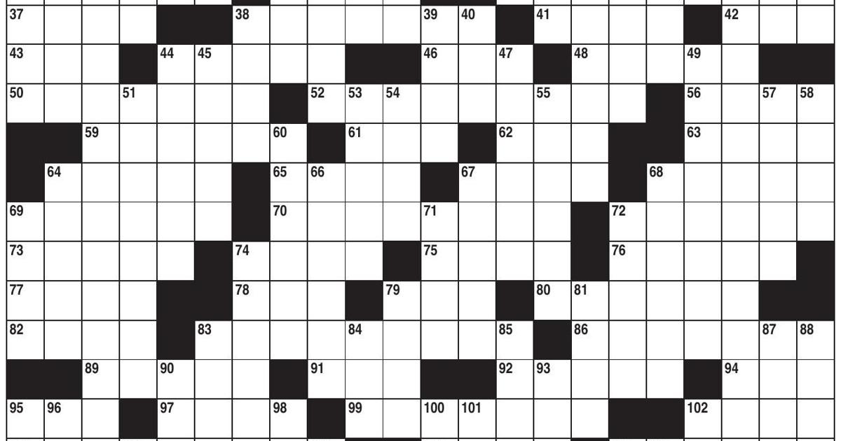 New York Times crossword puzzle | | hastingstribune.com