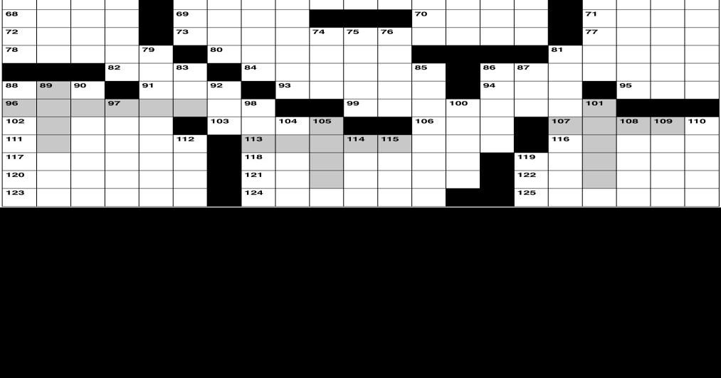 New York Times crossword puzzle | | hastingstribune.com