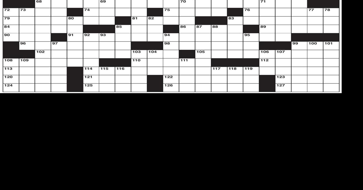 New York Times crossword puzzle | | hastingstribune.com