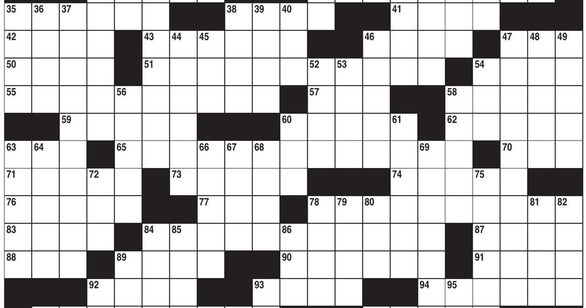 New York Times Crossword Puzzle Hastingstribune Com New York Times Crossword Puzzle Hastingstribune Com