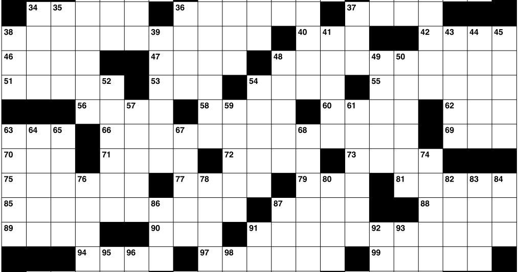New York Times crossword puzzle | | hastingstribune.com