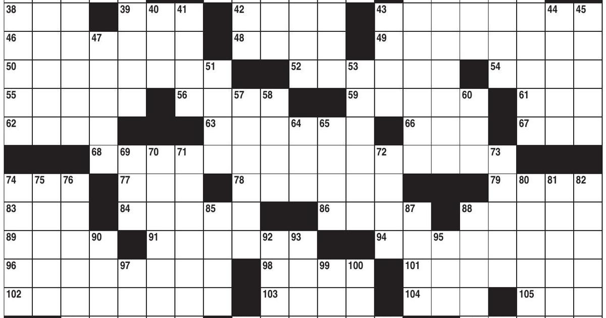 New York Times crossword puzzle | | hastingstribune.com