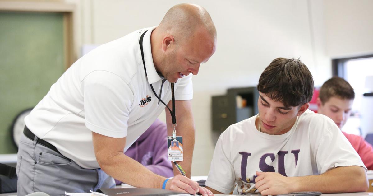 Lewton Math Teacher Math teacher embraces talent for explaining numbers | News ...