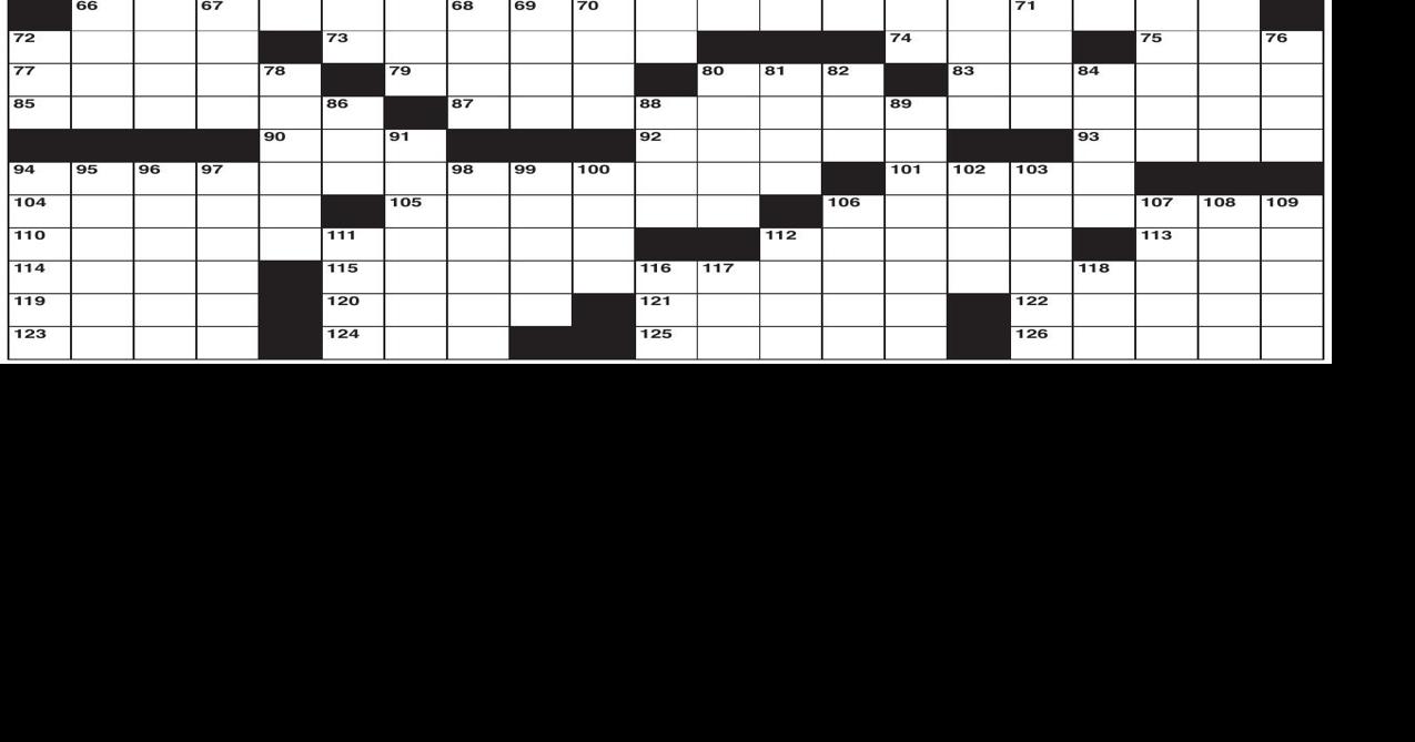 New York Times crossword puzzle | | hastingstribune.com
