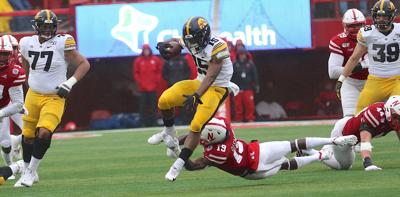 Tyler Goodson Nebraska Tackle Break