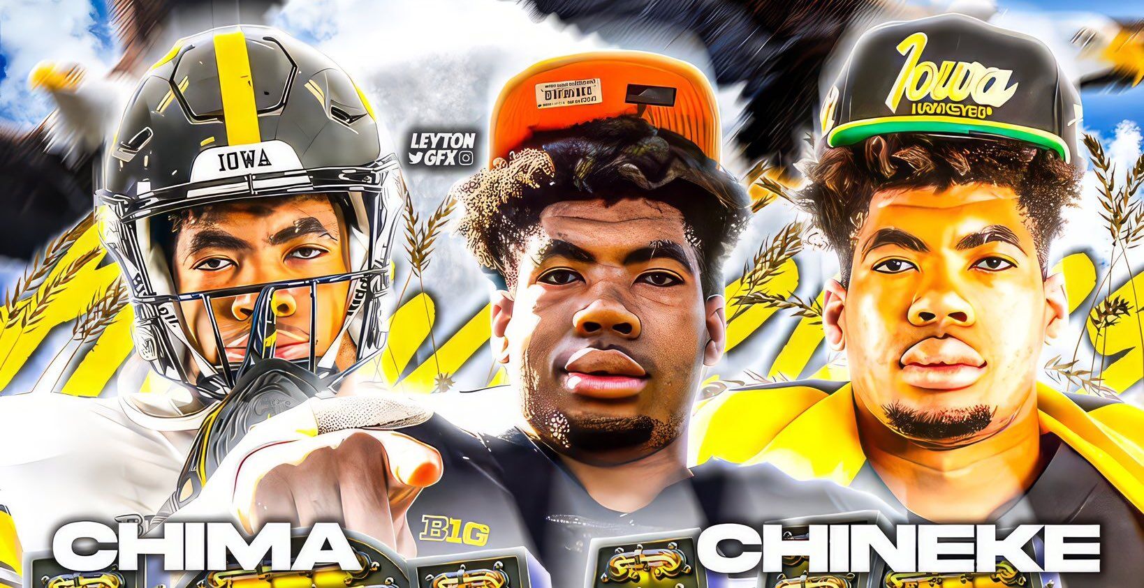 Chima Chineke Envisions Success At Iowa | Football | Hawkeyenation.com