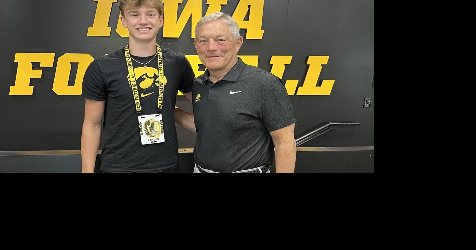 Landon Blum Reacts to Iowa Football Offer