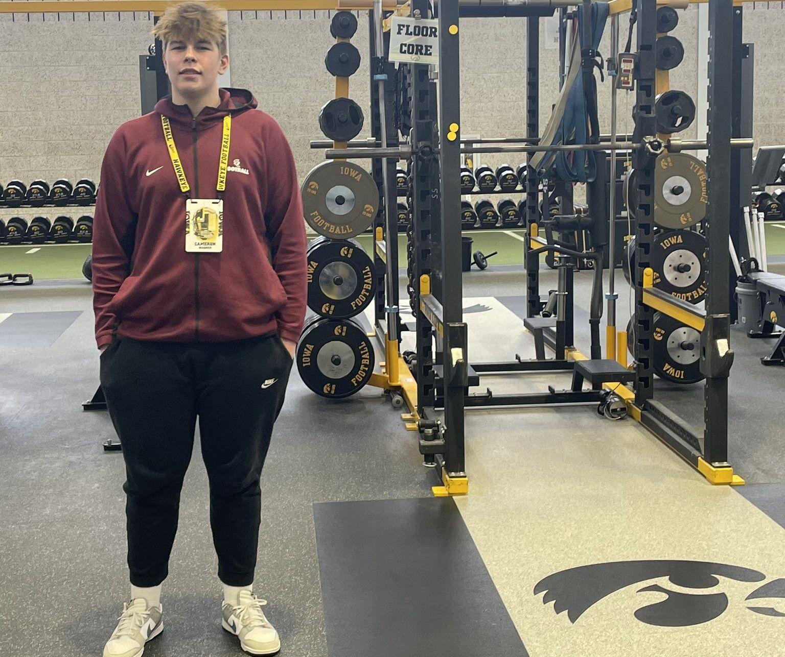 Cameron Wagner Reflects on Iowa Spring Visit Recruiting