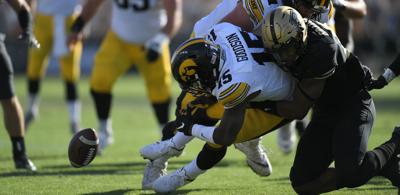 Tyler Goodson Purdue Fumble