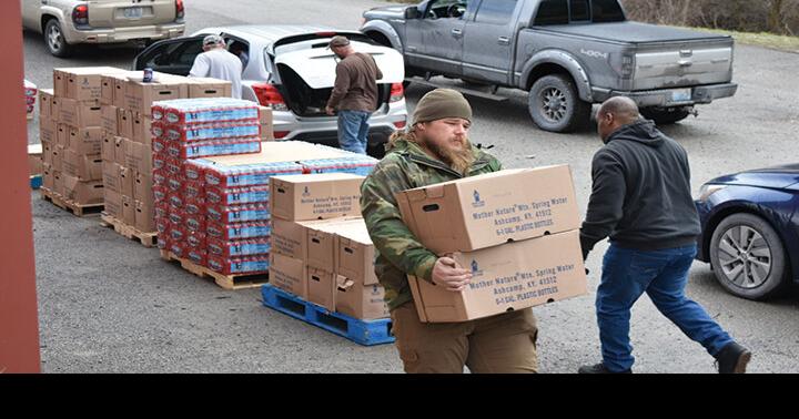 Government agencies volunteers work to help those impacted by winter