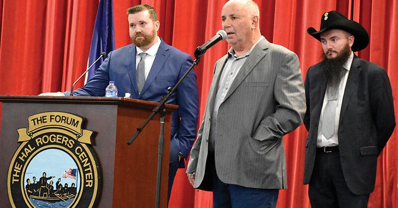 Democratic U.S. Senate candidates address crowd in Hazard