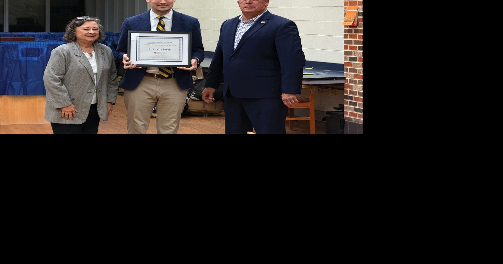 Glaser recognized for being Outstanding Teacher Award finalist | News ...