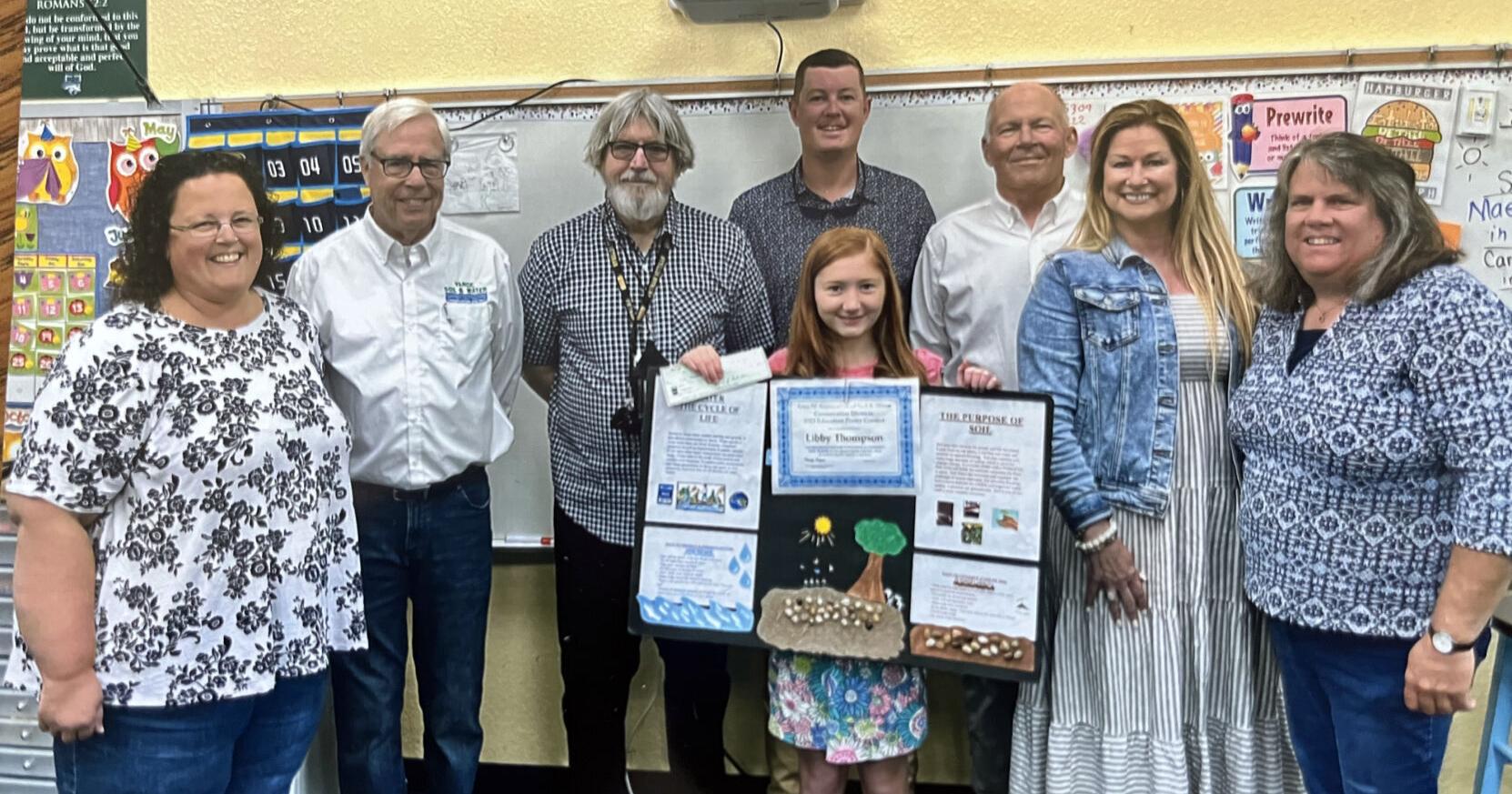 Crossroads 5th grader places in district poster contest - Vimarsana News