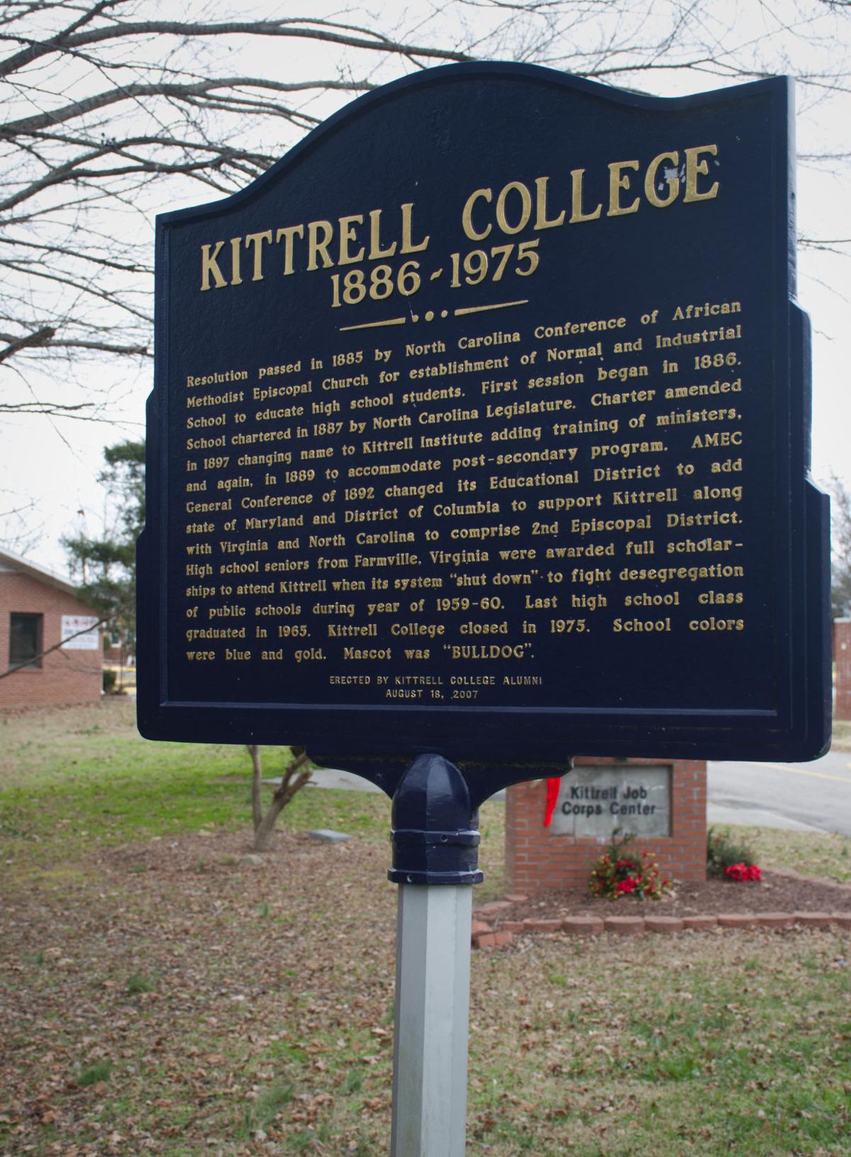 Kittrell College is looking toward a new life News