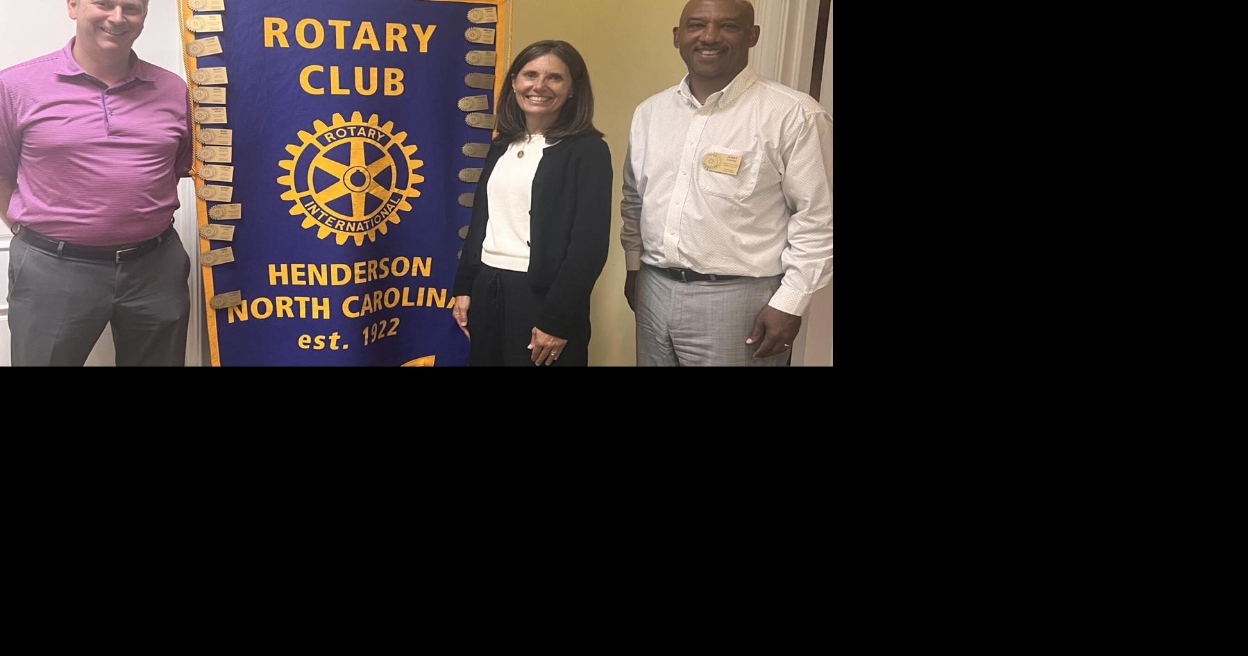 Rotary Club welcomes Cotton | Archives | hendersondispatch.com