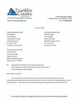 Franklin sends letter outlining ‘basic terms’: ownership or leeway
