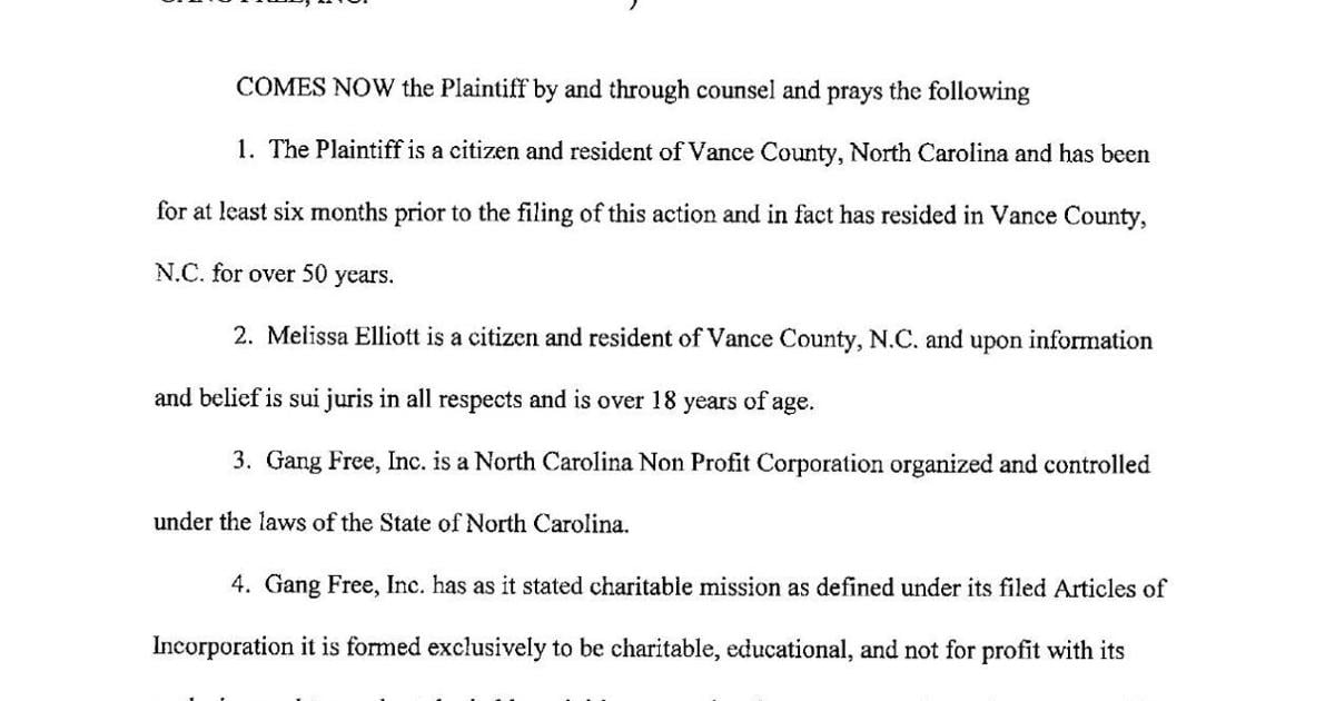 Elliott responds to real estate lawsuit