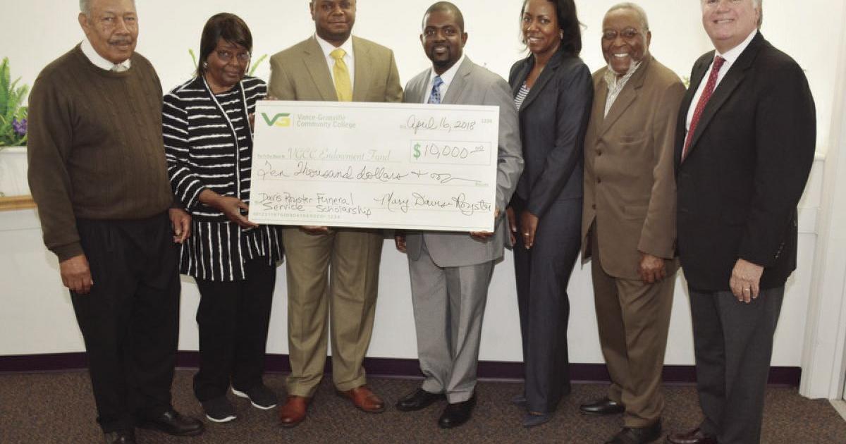 Davis-Royster Funeral Service endows VGCC scholarship | Features