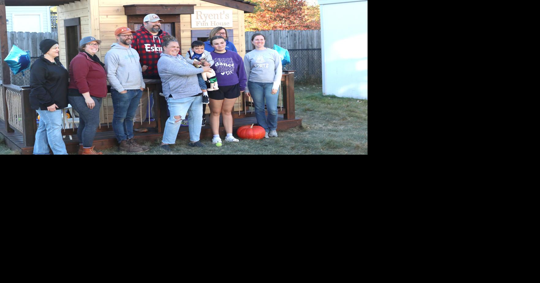 MakeAWish blesses Belle Plaine boy with new clubhouse BELLE PLAINE