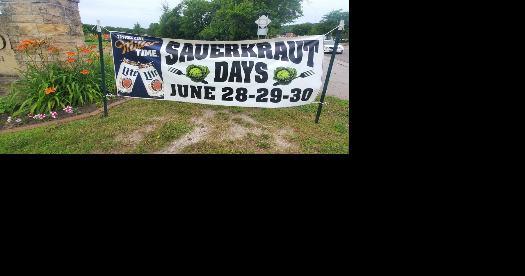 Sauerkraut Days is full steam ahead! News