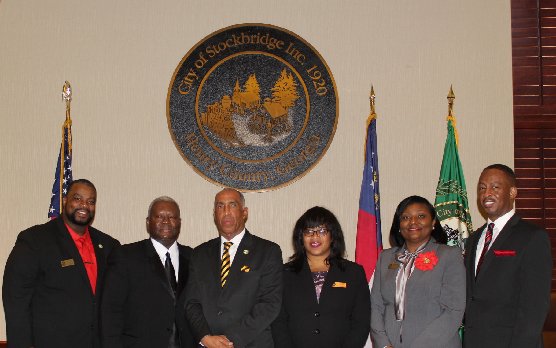 First Black Mayor Of Stockbridge, Re-elected Members Take Oaths Of ...