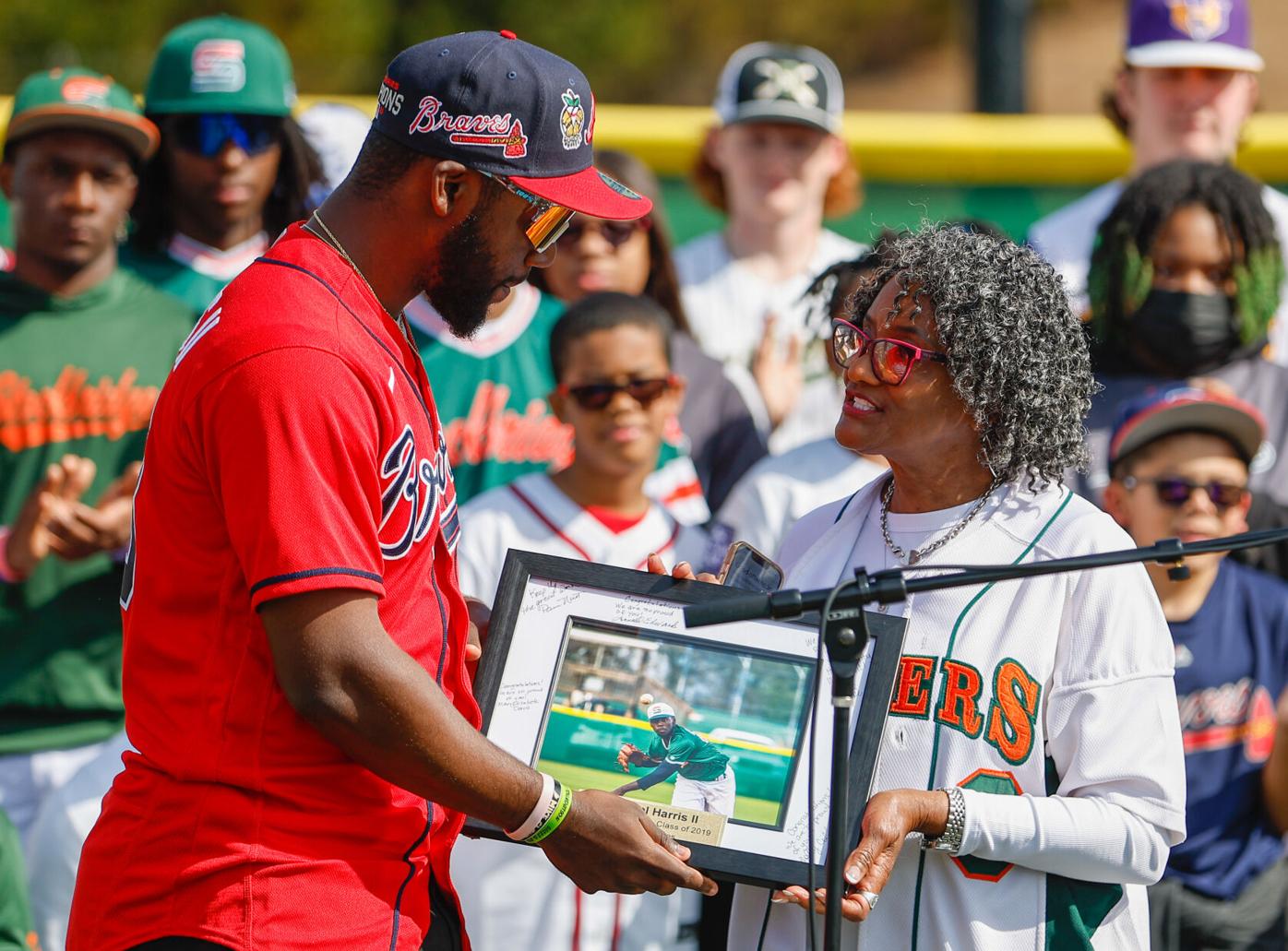 PHOTOS: Atlanta Braves star honored with Michael Harris II Day at  Stockbridge High School, Henry Herald Photo Slideshows