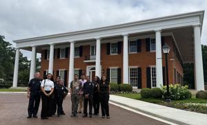 Explorers Post 562 visits Governor’s Mansion