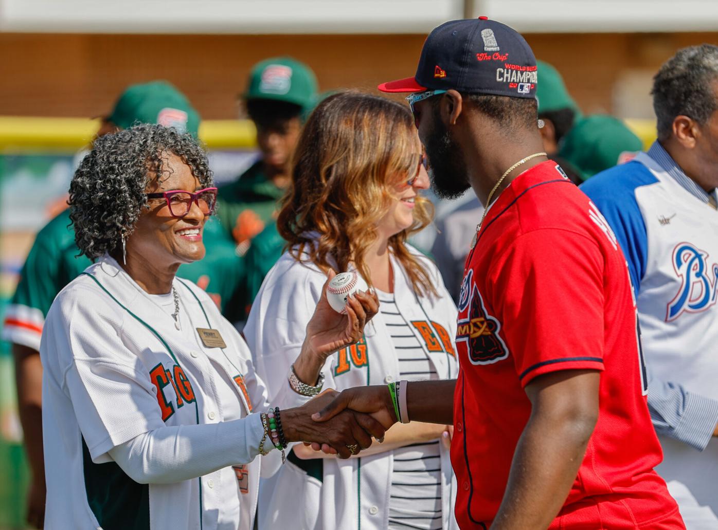 PHOTOS: Atlanta Braves star honored with Michael Harris II Day at  Stockbridge High School, Henry Herald Photo Slideshows