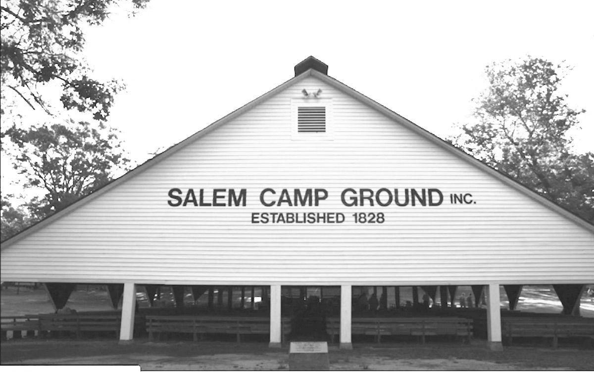 The virtual world Salem Camp Meeting Features