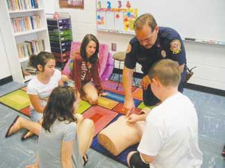 Fifth-graders get summer safety, CPR training