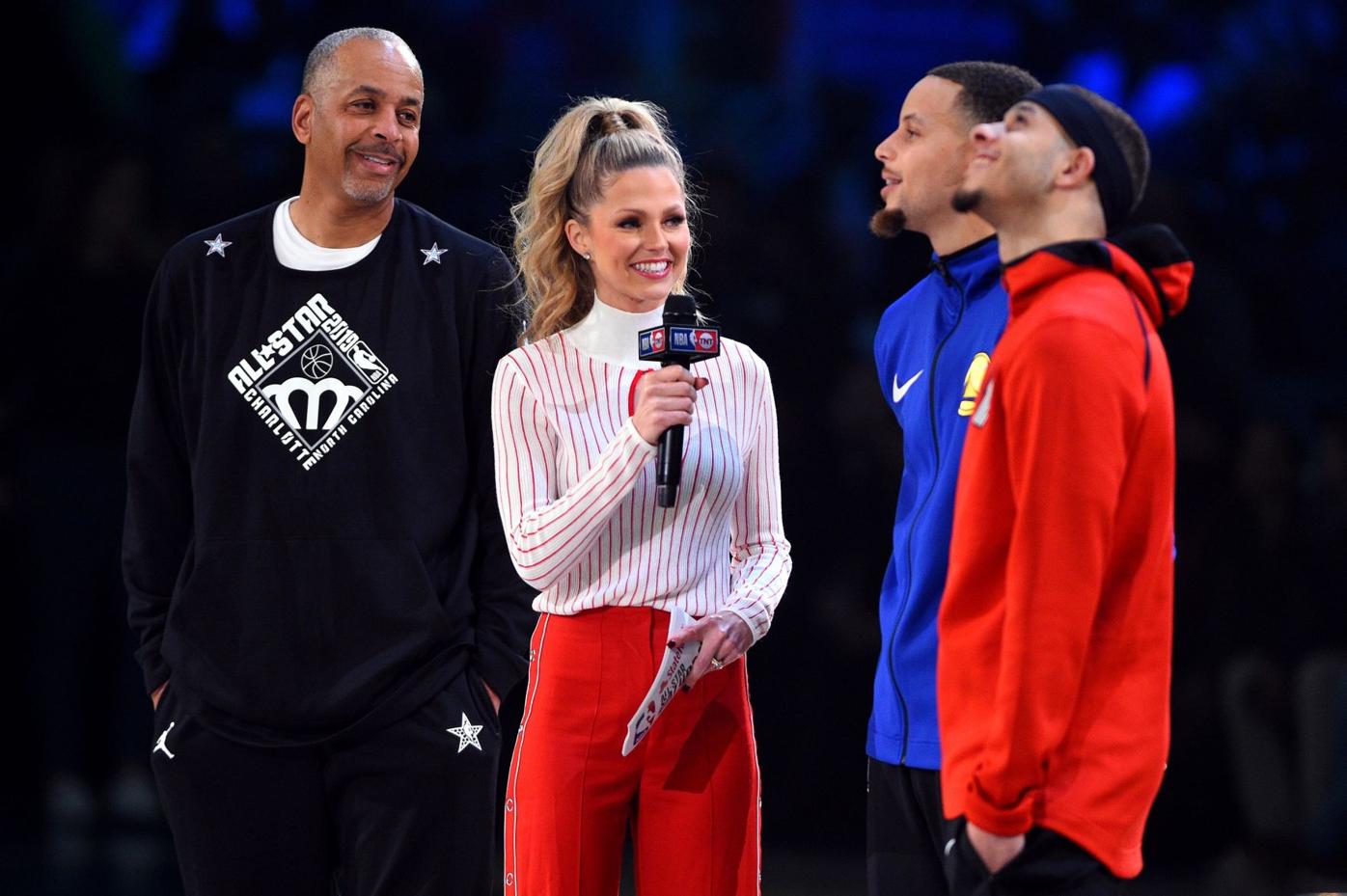 Dell and Sonya Curry will flip a coin to see what son they root