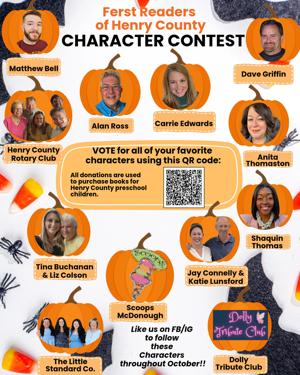Ferst Readers character contest continues through October