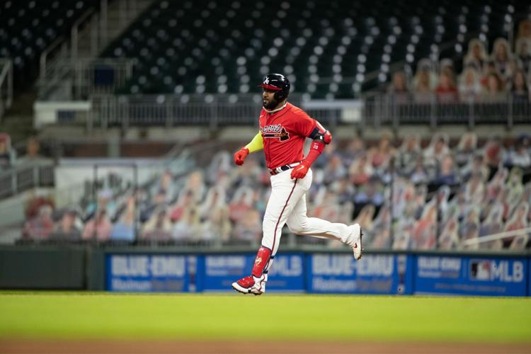 Marcell Ozuna Travis D Arnaud Lead The Way As Braves Bash Phillies Sports Henryherald Com